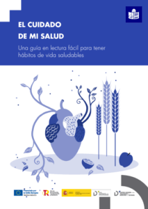dibujo de un corazón con elementos vegetales como ramas, espigas, fruta, etc.