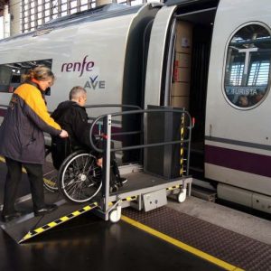 Tren renfe accesibilidad
