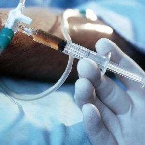 eutanasia inyección en un hospital